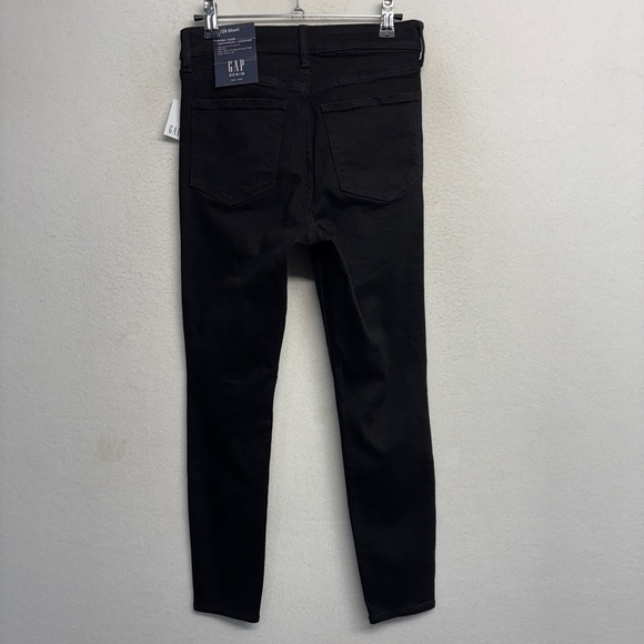 NWT Gap Denim 2/26 Short Black High Rise Universal Legging Super Stretch - Picture 2 of 9